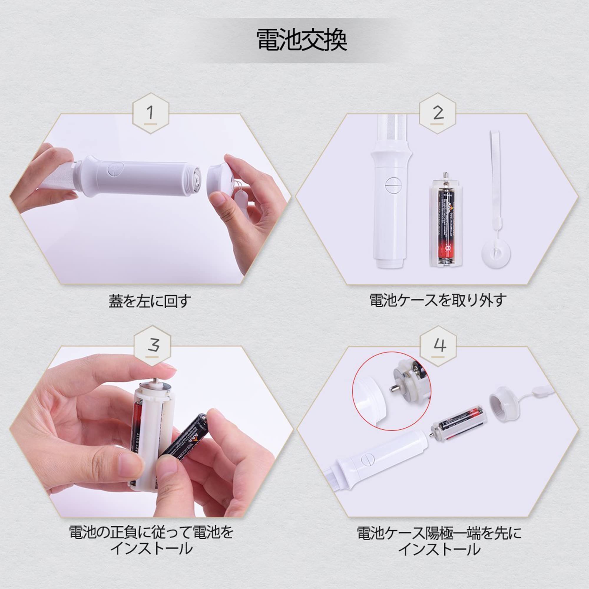 Amazon.co.jp: 15色ペンライト コンサートライト Led高輝度コンサート